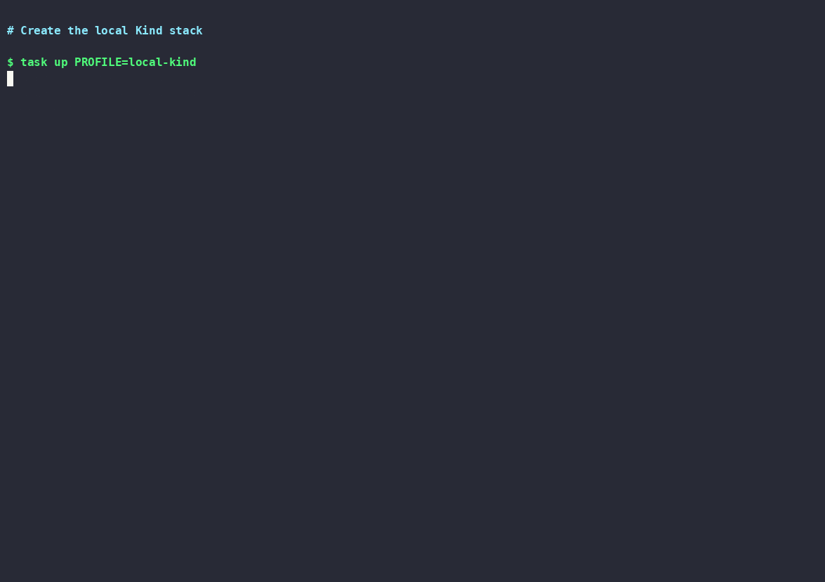 TAMOSS deploying locally with Kind
